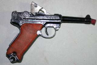 VINTAGE LONE STAR LUGER TOY CAP GUN 9MM AUTOMATIC  