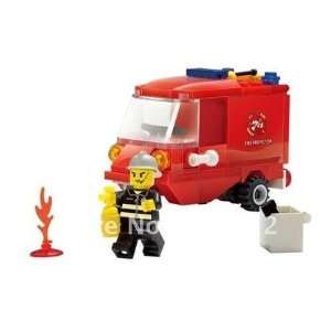  fire fight building blocks bricks toy sets brand no8058 