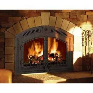   High Country 50 Wood Burning Fireplace Painted Black