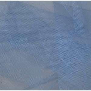  108 Wide Tulle French Blue Fabric By The Yard: Arts 