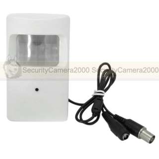 Portable PIR Sensor 420TVL Hidden Pinhole Color Security Camera  