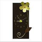 Wall Clock Ivy Flower plants Battery included Works perfect  