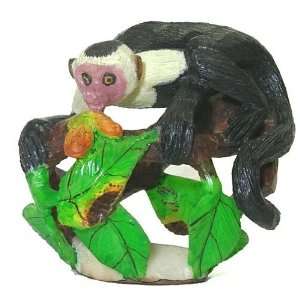 Monkey Eating Fruit Tagua Carving