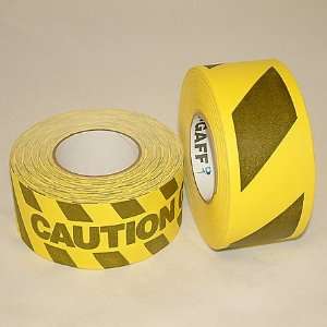 Pro Tapes Striped Pro Gaff Gaffers Tape: 3 in. x 60 yds. (Fluorescent 