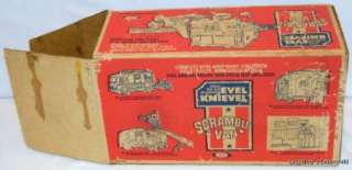 Lot Evel Knievel Scramble Van, Stunt Cycle, Comic Book & More Vintage 