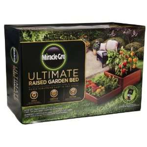    Miracle Gro 79100 Ultimate Raised Garden Bed Patio, Lawn & Garden