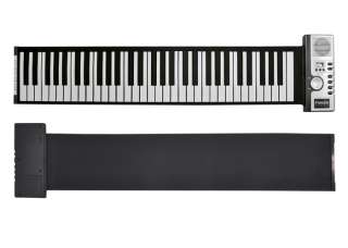 Flexible Roll Up Synthesizer Keyboard Piano with Soft Keys  