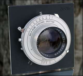 Kodak Commercial Ektar f6.3 f/6.3 16.3 12 inch in. Large Format Lens 