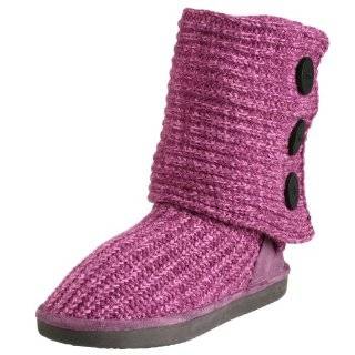 Miss Me Womens Cupcake 10 Sweater Boot,Berry,7.5 M US