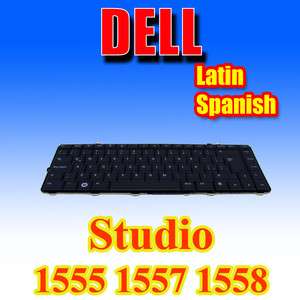 OEM DELL Laptop Keyboard Teclado Studio 1555 1557 1558 C565K Latin 
