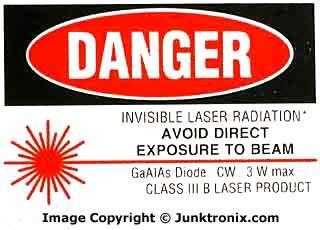 Laser Diode 1.5W Watt 1500mW 850nm Infrared C Mount SDL 2365 C  