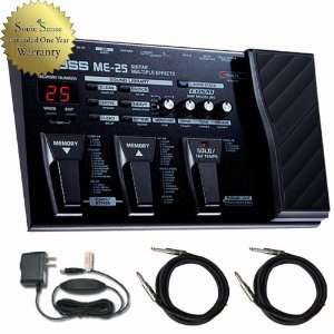  Boss ME25 Guitar Multi Effects Pedal With Power supply 