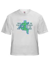 Forrest Gump1 White T Shirt Cross country White T Shirt by CafePress