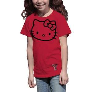   Raiders Hello Kitty Inverse Girls Crew Tee Shirt
