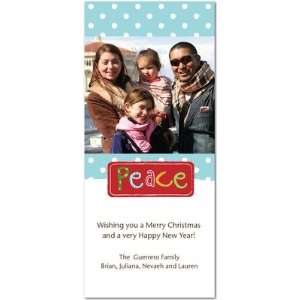 Christmas Cards   Peaceful Polka Dots By Sb Ann Kelle  
