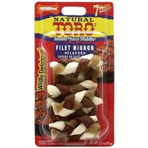  Toro Braid Chews   Filet Mignon Flavor (Quantity of 4 