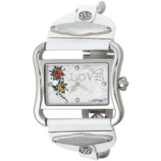 Ed Hardy Womens VI RS Victoria Rose Stainless Steel 316L Watch 