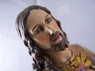 Sacred Heart of Jesus Statue Church Goods Figurine God  