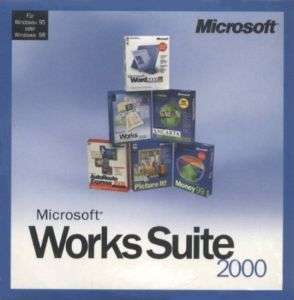 Microsoft Works Suite 2000 British Edition sealed  
