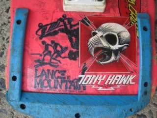 Vintage POWELL PERALTA SKATEBOARD Rat Bones Lance Mountain Tony Hawk 