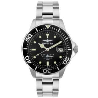    Invicta Mens 6013 Pro Diver Automatic Stainless Steel Watch