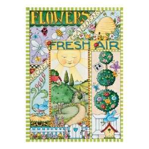    Springbok Spring Flowers 500 Piece Jigsaw Puzzle Toys & Games