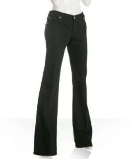 james jeans black midweight stretch cotton hector bootcut