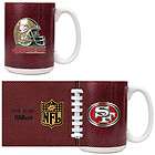Set of 2 San Francisco 49ers NFL GameBall Ceramic Coffe