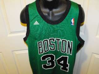 NEW Adidas #34 Paul Pierce Boston CELTICS XLarge XL +2 SWINGMAN Sewn 