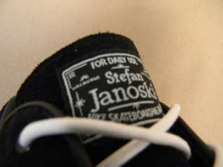 Nike Sb Zoom Stefan Jaonski Black! leather laces Mens Skate shoes New 