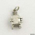 PIPE STOVE CHARM   Sterling Silver 3D Figurine Fashion Opens Estate 