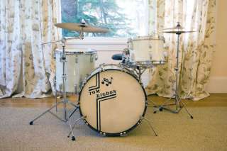   Radio King drum kit w/snare   White Marine Pearl   KRUPA  