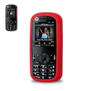   Protector for Motorola VE440 MetroPCS   RED Cell Phones & Accessories