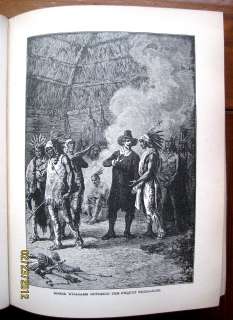 1891 AMERICAN HISTORY Pilgrims Pioneers Indians Revolution Civil War 