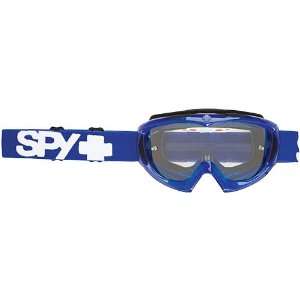 Spy Optic Blue Crystal Targa II Motocross Motorcycle Goggles Eyewear 