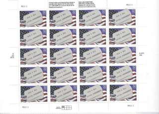 Different Sheets US Postage Stamps 1994 MNH 25.60 32 Cents United 
