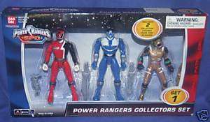 Power Rangers SPD Red Time Force Blue Ranger + Cyclobot  