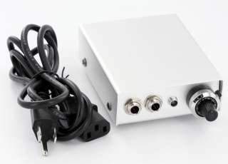 Small Silver Box Tattoo Power Supply   Inexpensive  
