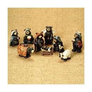    Pack of 3 Religious Nativity Bear Christmas Sets: Home & Kitchen