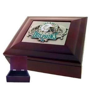  NFL Collectors Gift Box   Miami Dolphins Sports 