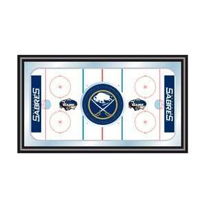  NHL Buffalo Sabres Framed Hockey Rink Mirror Sports 