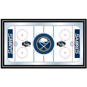 NHL Buffalo Sabres Framed Hockey Rink Mirror 