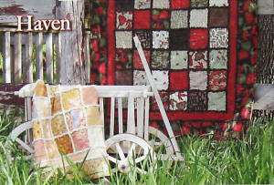 HAVEN QUILT KIT + QUILTERS PEACE BOOK Migration Moda   Looks like a 