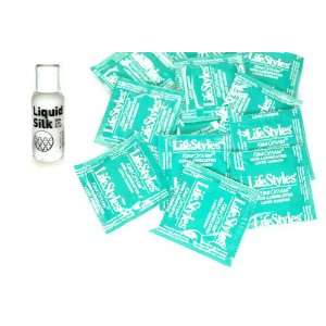  LifeStyles Kiss of Mint Premium Latex Condoms Non Lubricated 