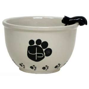  John Paul Pet Jumbo Pet Bowl with Cat Figure: Pet Supplies