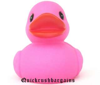 Large Pink Bath Rubber Duck/ Water Fun  