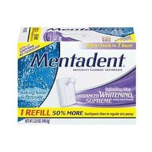   Advanced Whitening Toothpaste, Refill 5.2oz