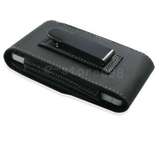 Leather Case Belt Clip for Samsung S5570 Galaxy Mini d  