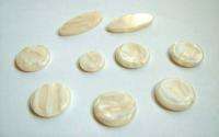 Saxophone mother of pearl key buttons inlays  NEW   