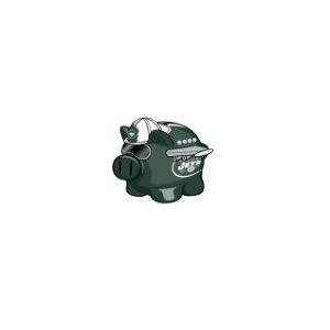  New York Jets Large Thematic Piggy Bank: Sports & Outdoors